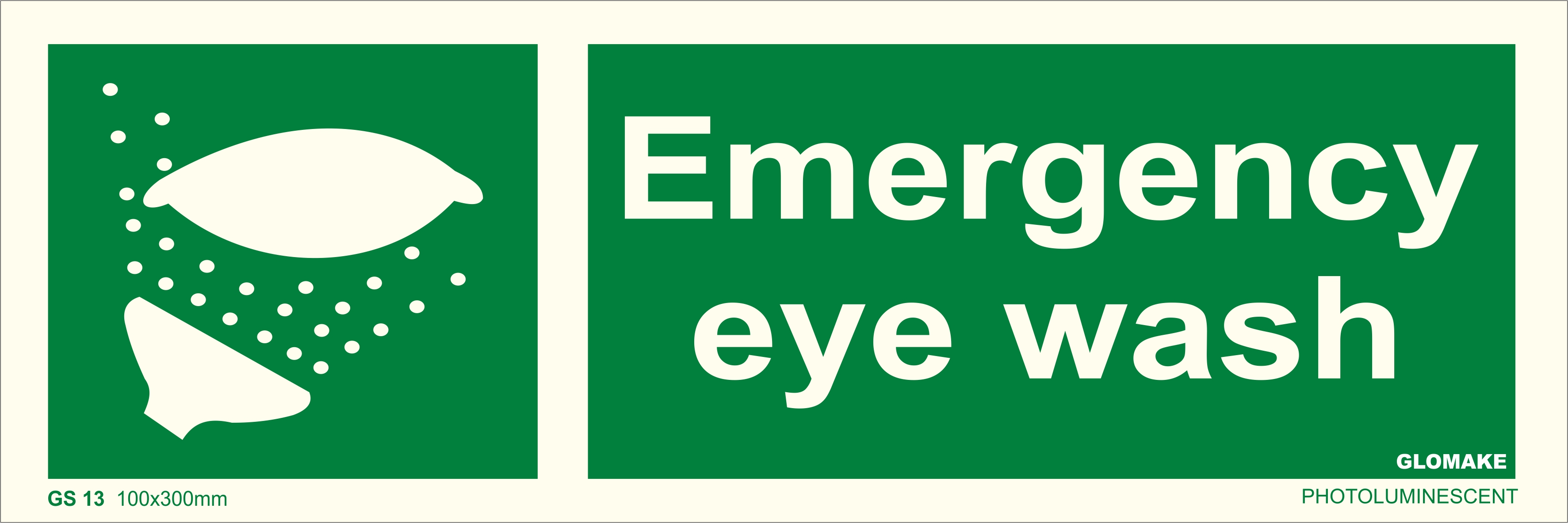 BREAK GLASS IN EMERGENCY
(GS 13)